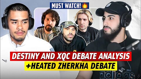 The Muslim Lantern Analyses XQC, Destiny Debate With Sneako & Zherkha Heated Discussion