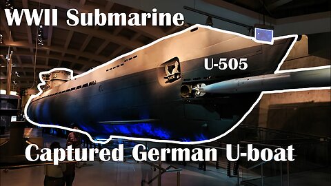 Touring a Captured German Submarine!