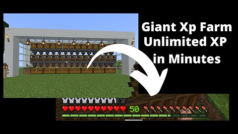 How To Build Giant XP Farm In Minecraft || Minecraft Tutorial