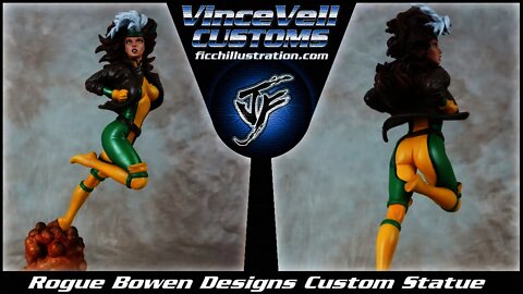 Rogue Bowen Designs Jim Lee Custom Statue