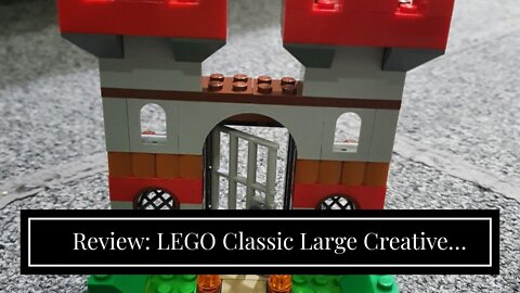 Review: LEGO Classic Large Creative Brick Box 10698 Build Your Own Creative Toys, Kids Building...