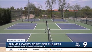 Summer camps adapt for the record-breaking heat