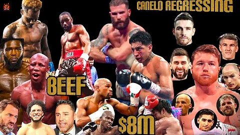 CANELO REGRESSING AND DUCKING BENAVIDEZ SAY OSCAR DELAHOYA| DID BRADLEY DUCK FLOYD? #️⃣boxing #️⃣TWT