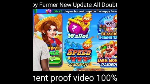Happy Farmer app new update//Happy Farmer all Details//Happy Farmer all Doubt clear//#happyfarmer