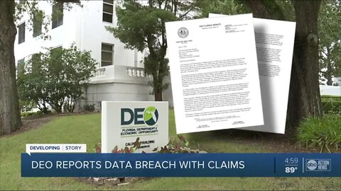 Florida DEO reports data security incident associated with unemployment claims