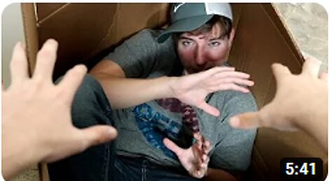I Mailed Myself IN A BOX & it REALLY WORKED! (Human Mail Challenge)