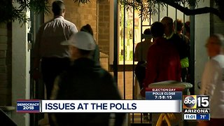 Voters report problems at the polls on Election Day