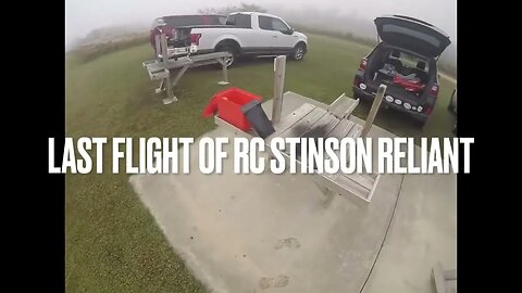 This is the last flight of the Stinson