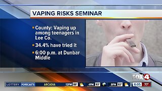 Lee County School District to host seminars about tobacco and vaping prevention