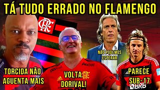 URGENTE! TORCIDA DO FLAMENGO VAI A LOUCURA! A VOLTA DE DORIVAL JR PARA O FLAMENGO É REAL