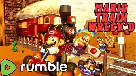 Mario Train Wreck'd! [Short] 🚂🏎️