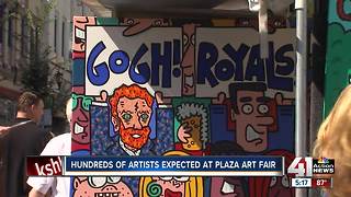 Hundreds of artists expected at Plaza Art Fair