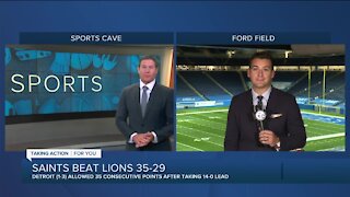 Lions fall to Saints WXYZ team coverage