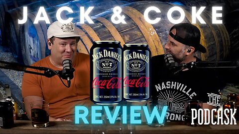 Jack & Coke in a CAN?!?! - Mixing Up The Perfect Game Day Pour - The Podcask