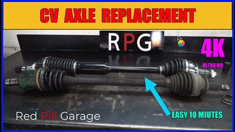 How To Replace a CV Shaft/Axle. Ep27