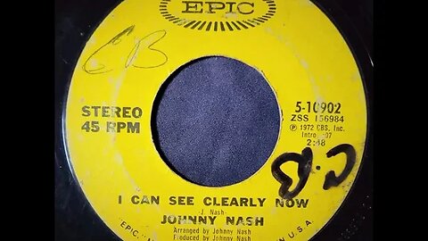 Johnny Nash – I Can See Clearly Now