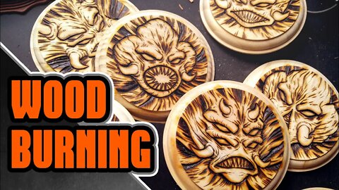 Pyrography #2: demon plaque realtime!