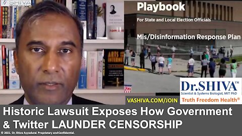 Historic Lawsuit Exposes How Government and Twitter LAUNDER CENSORSHIP