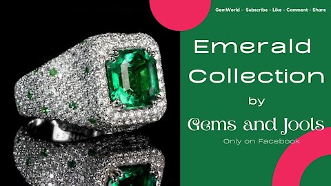 💚 Gems and Jools 💍 LOVES: 💚 Emerald Collection found only on FB - check it out!