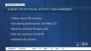 USF grad student looking for participants for coronavirus-related research