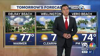 Saturday night 11pm weathercast