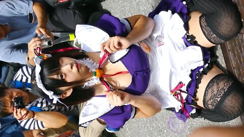 Tsugu Manaka Maid Cosplay Wonder Festival Japan wf2016 コミケット コスプレ レイヤー Fancam @tugu_kanden