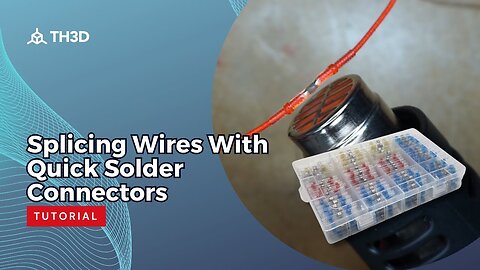 Splicing Wires With Quick Solder Connectors (aka Solder Seals)