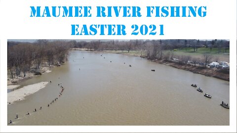 Maumee River Walleye on Easter