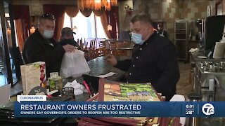 Metro Detroit restaurants frustrated with new orders