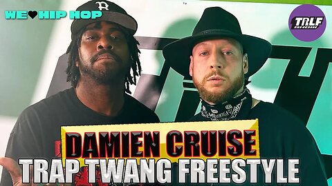 RAPPING COWBOY DAMIEN CRUISE Shows Us TRAP TWANG | TRLF Show FREESTYLE