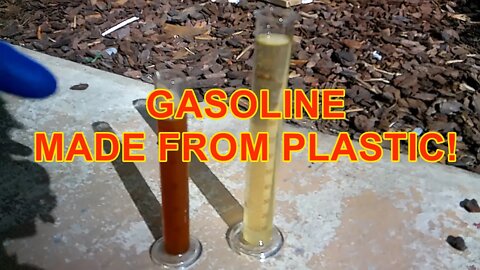 Distilling GASOLINE out of PLASTIC OIL! Pt. 1 ( I'm Back)