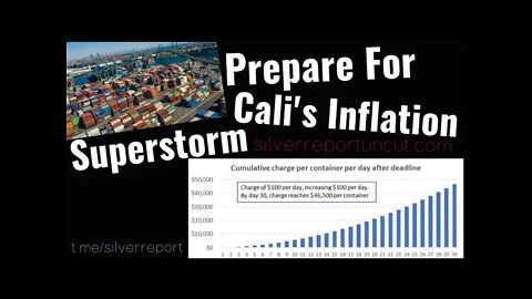 California Port Fees Could Set Off A Hyperinflationary Superstorm, $100 Per Container Per Day