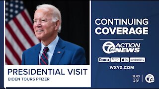 President Joe Biden visiting Michigan today