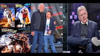 Michael J. Fox and Christopher Lloyd for Back to the Future - The Last Franchise Standing