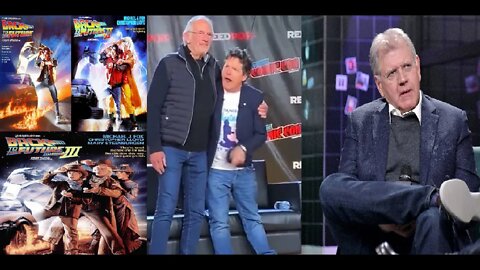Michael J. Fox and Christopher Lloyd for Back to the Future - The Last Franchise Standing