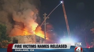 More victims identified in warehouse fire