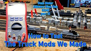 Dual Motor DD40 18 How to test our truck mods