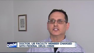 UB faculty member arrested, charged with federal drug crime