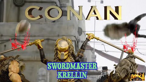 CONAN:Swordmaster Krellin (Part 1) #stopmotion #Kroenen #Hellboy
