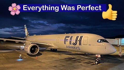 FIJI AIRWAYS A350 ECONOMY Class: Free-Flow FIJI Water 😍💦