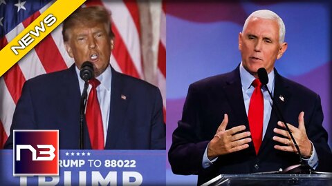 Mike Pence Asked About ‘Trump-Pence 2024’ - His SICK Response Says It All
