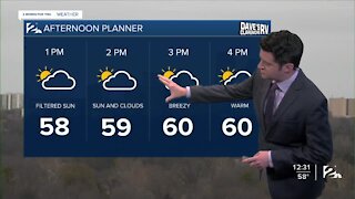 Monday Noon Weathercast