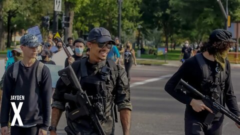 Armed Protesters In Salt Lake City, Utah March To The Utah State Capitol | John Sullivan | KSL News