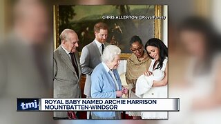 Royal baby Archie introduced to queen, other family members