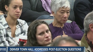 Denver town hall over election concerns