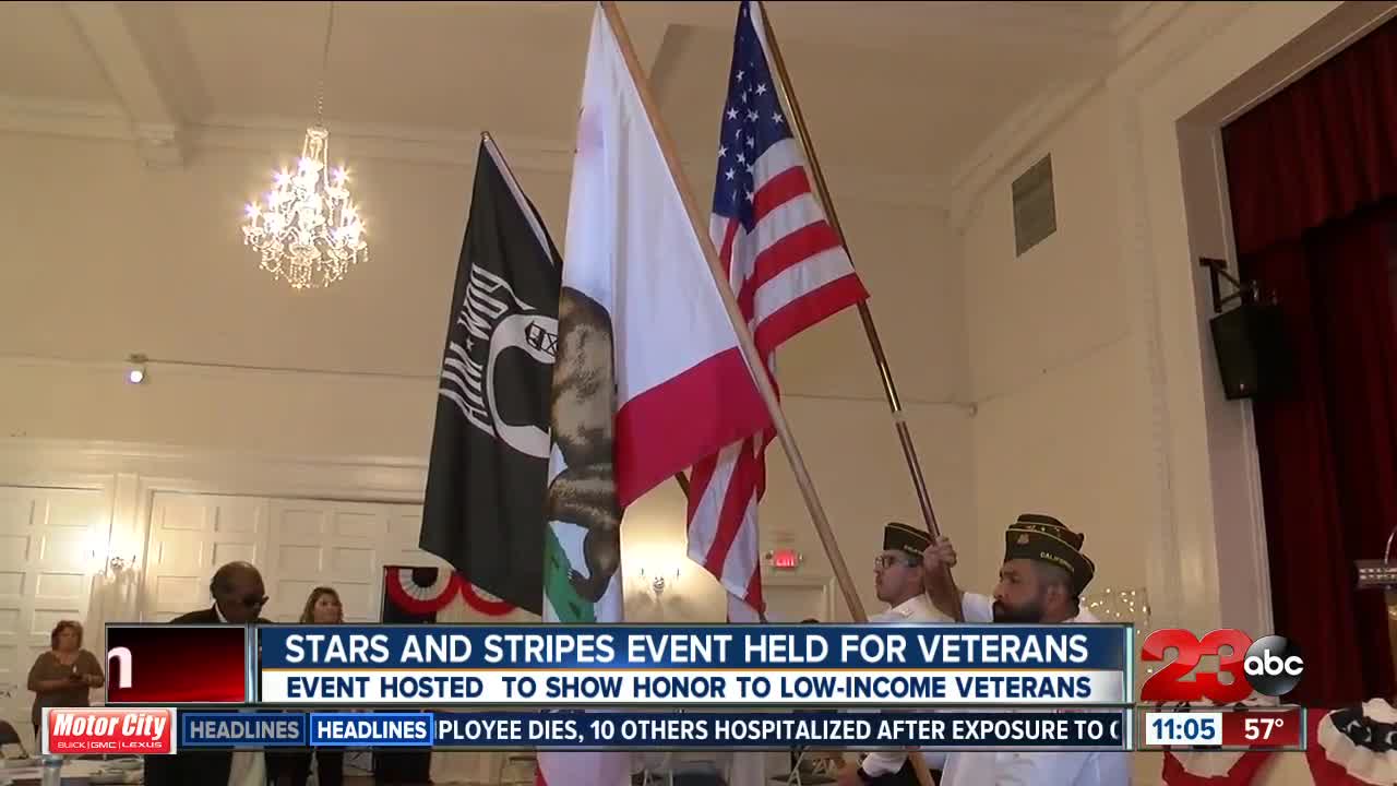 USO STRIPES AND STARS EVENT FOR VETERANS