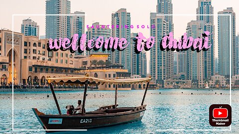 Wellcome to 💫 Dubai in 4K | Dubai free ✈️ travelling