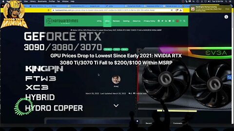 GPU Prices Keep Dropping To Lowest Since 2021