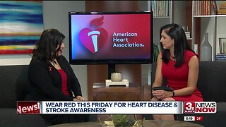 Friday is National Wear Red Day!