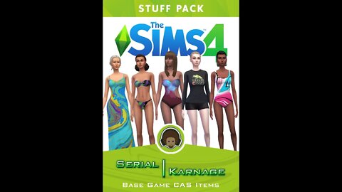 Sims 4 Base Game CAS Items by MC Seph (Short)